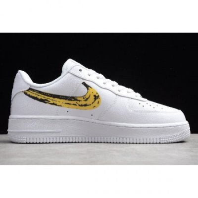 Nike Air Force 1 '07 Beyaz / Metal Altın Kaykay Ayakkabı Türkiye - SD6IP6WO